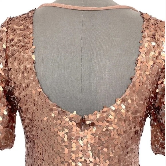Ark & Co Open Back Sequin Dress - Picture 7 of 8